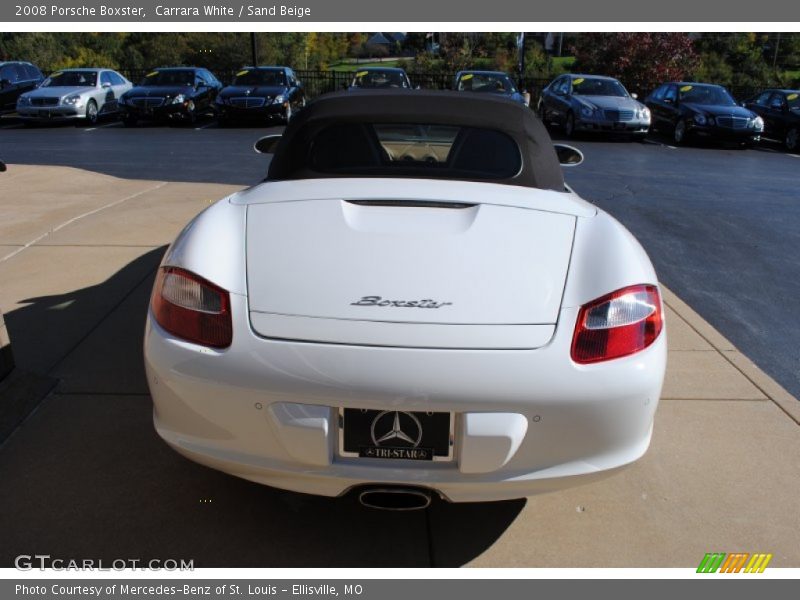 Carrara White / Sand Beige 2008 Porsche Boxster
