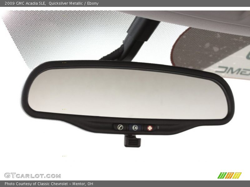 Quicksilver Metallic / Ebony 2009 GMC Acadia SLE