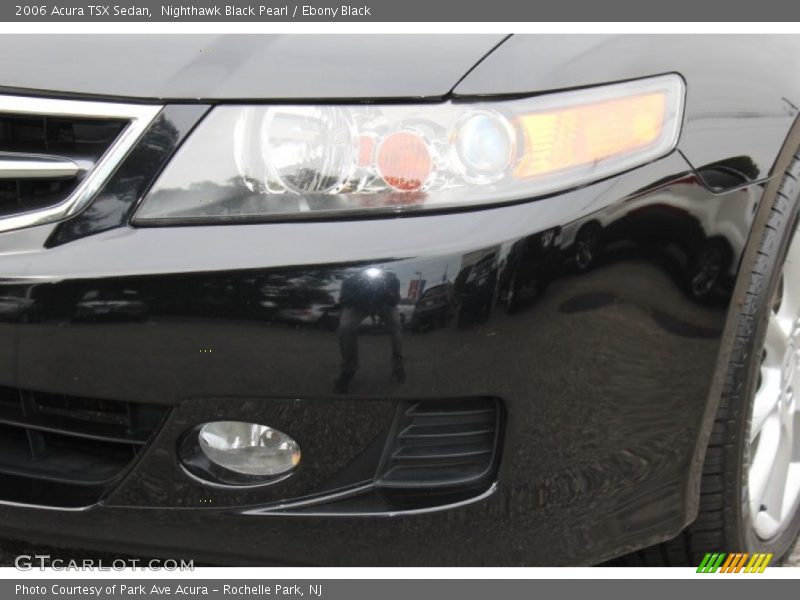 Nighthawk Black Pearl / Ebony Black 2006 Acura TSX Sedan