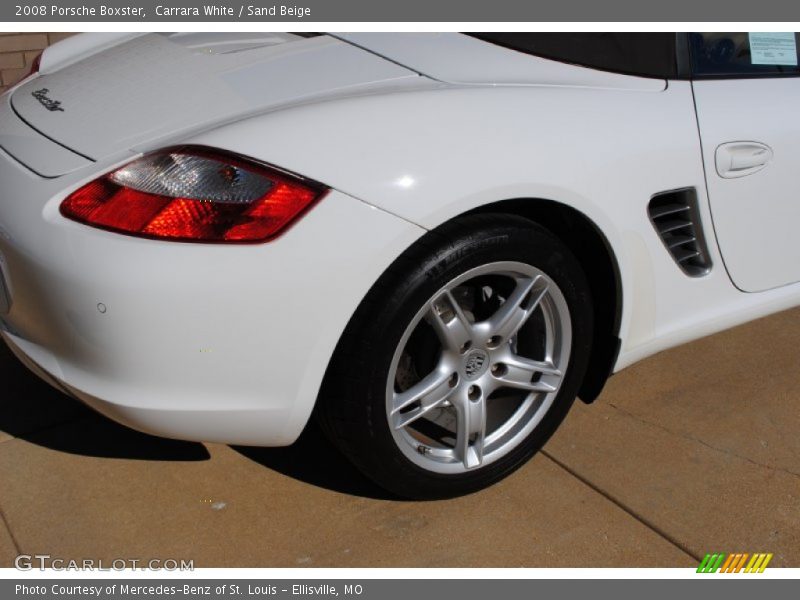 Carrara White / Sand Beige 2008 Porsche Boxster