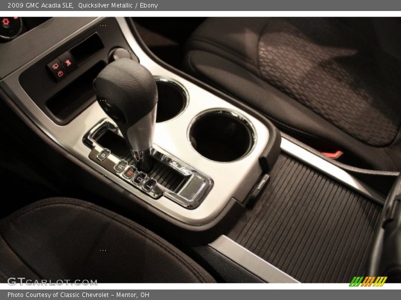Quicksilver Metallic / Ebony 2009 GMC Acadia SLE