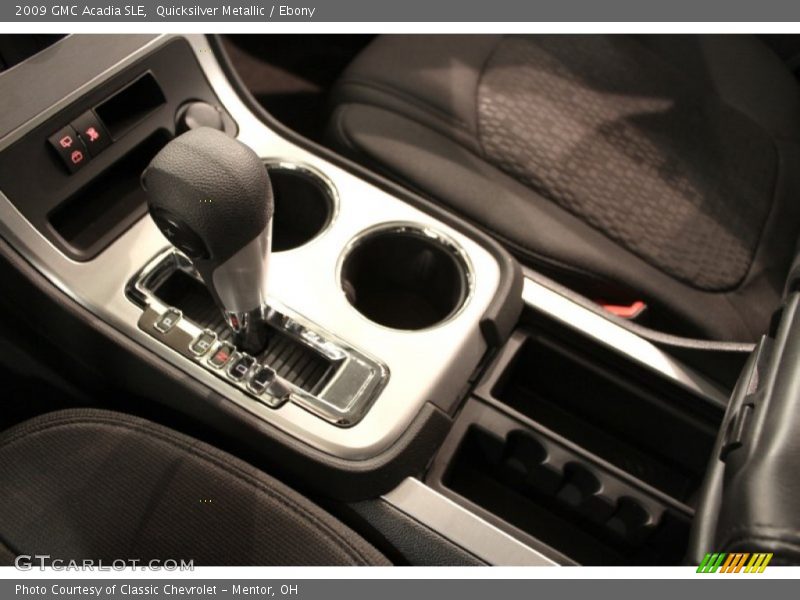 Quicksilver Metallic / Ebony 2009 GMC Acadia SLE