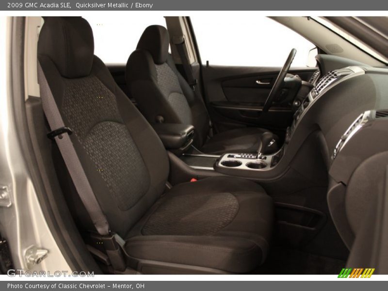 Quicksilver Metallic / Ebony 2009 GMC Acadia SLE