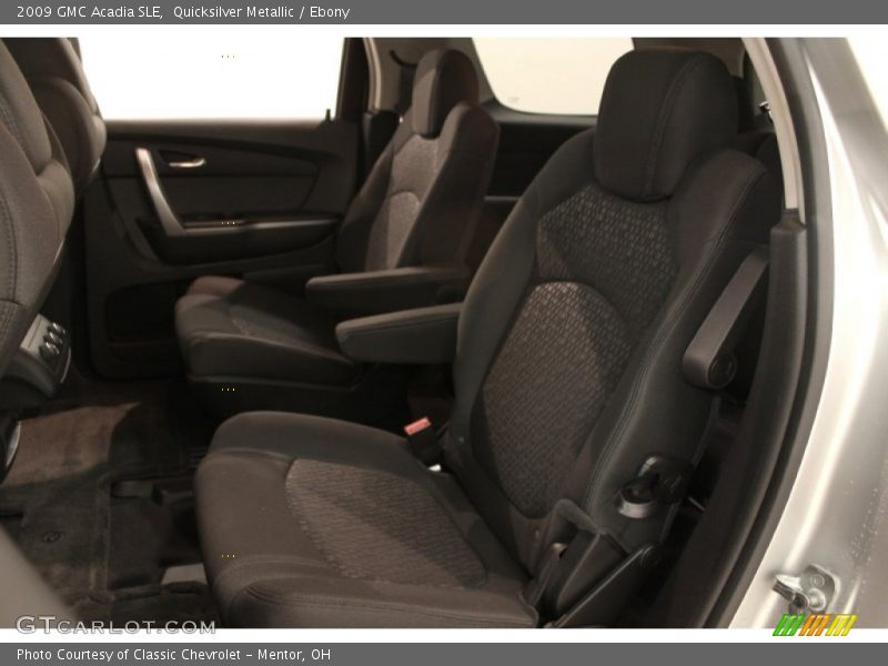 Quicksilver Metallic / Ebony 2009 GMC Acadia SLE