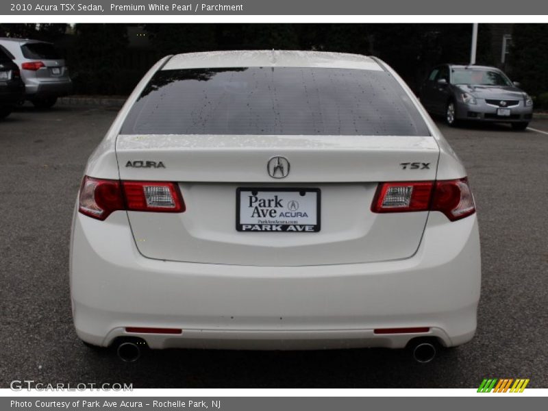Premium White Pearl / Parchment 2010 Acura TSX Sedan