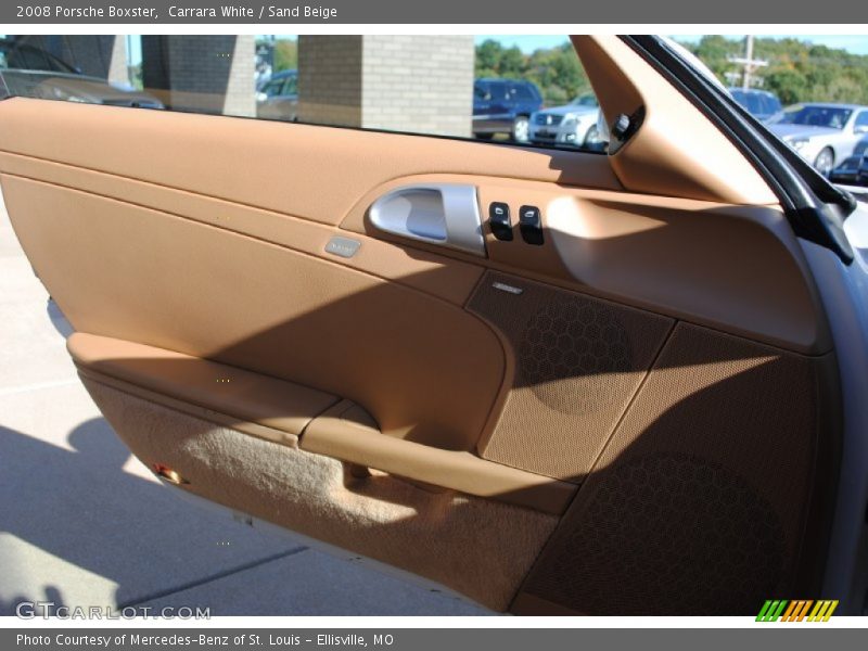 Carrara White / Sand Beige 2008 Porsche Boxster