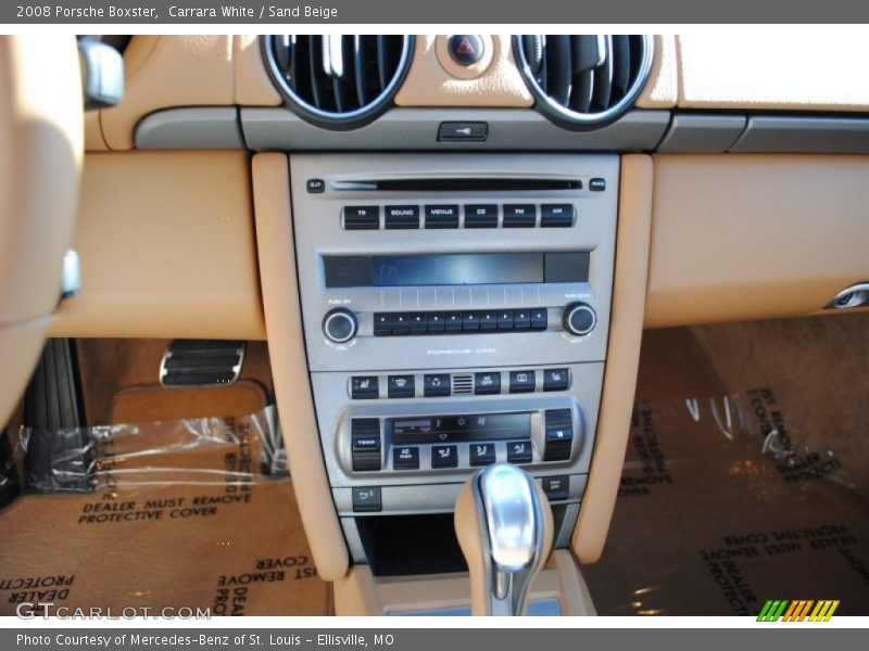 Carrara White / Sand Beige 2008 Porsche Boxster