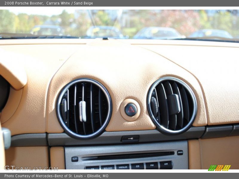 Carrara White / Sand Beige 2008 Porsche Boxster