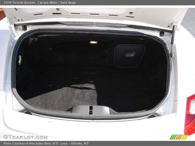 Carrara White / Sand Beige 2008 Porsche Boxster