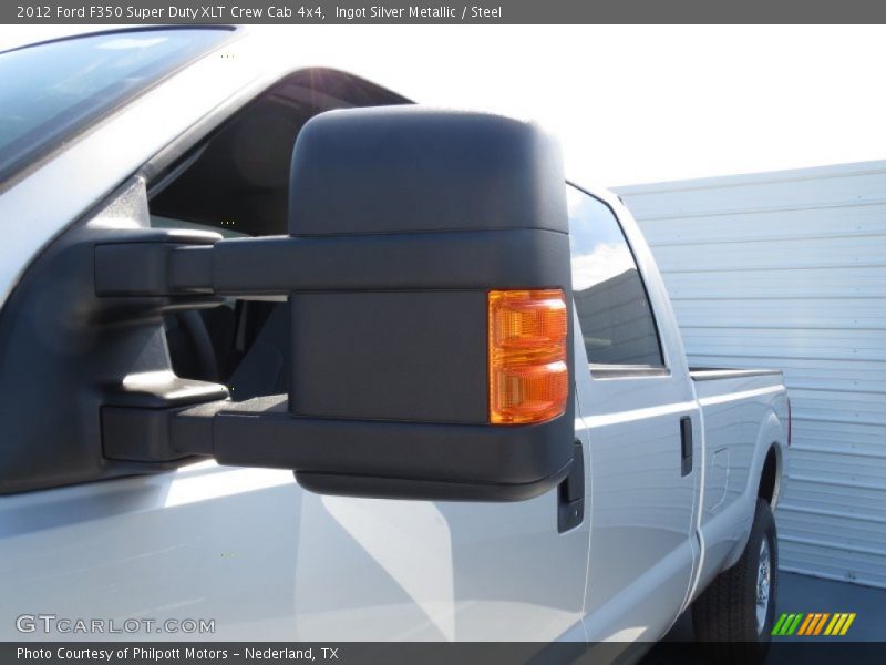 Ingot Silver Metallic / Steel 2012 Ford F350 Super Duty XLT Crew Cab 4x4