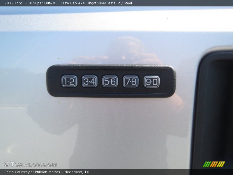 Ingot Silver Metallic / Steel 2012 Ford F350 Super Duty XLT Crew Cab 4x4