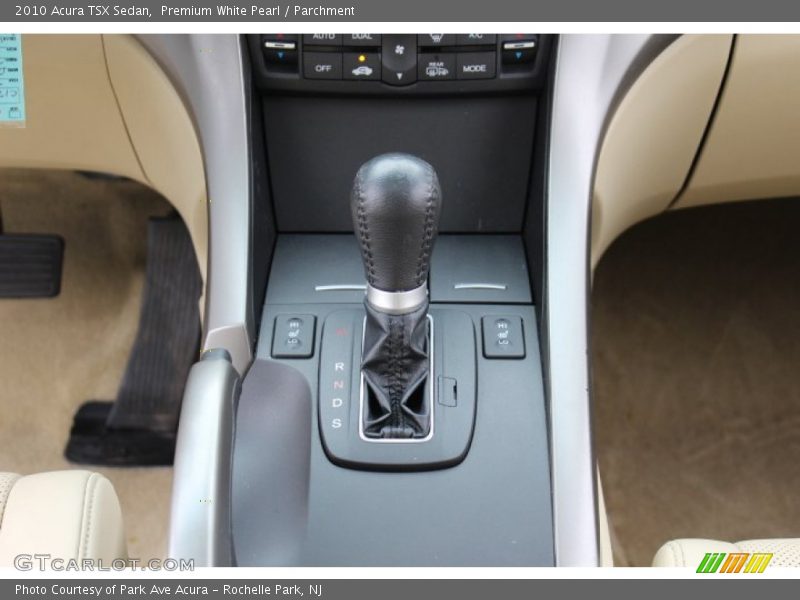 Premium White Pearl / Parchment 2010 Acura TSX Sedan