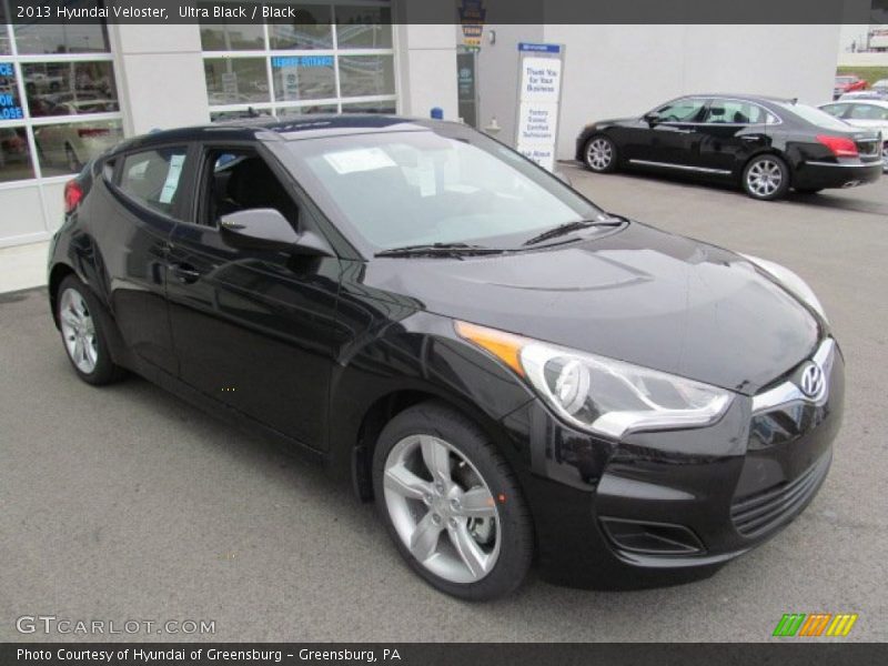 Ultra Black / Black 2013 Hyundai Veloster