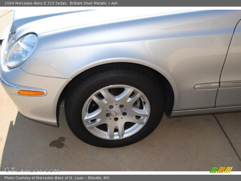 Brilliant Silver Metallic / Ash 2004 Mercedes-Benz E 320 Sedan