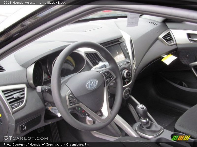 Ultra Black / Black 2013 Hyundai Veloster