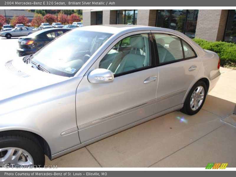 Brilliant Silver Metallic / Ash 2004 Mercedes-Benz E 320 Sedan