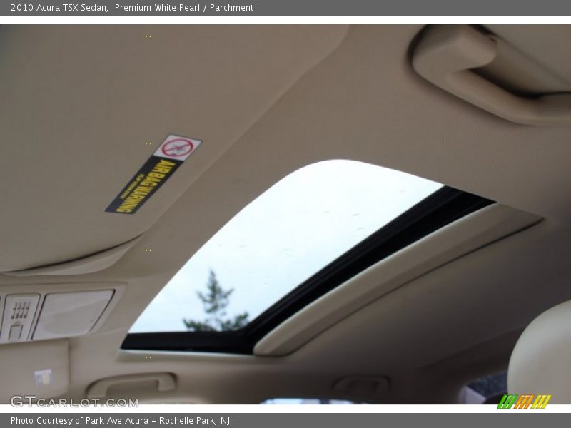 Premium White Pearl / Parchment 2010 Acura TSX Sedan