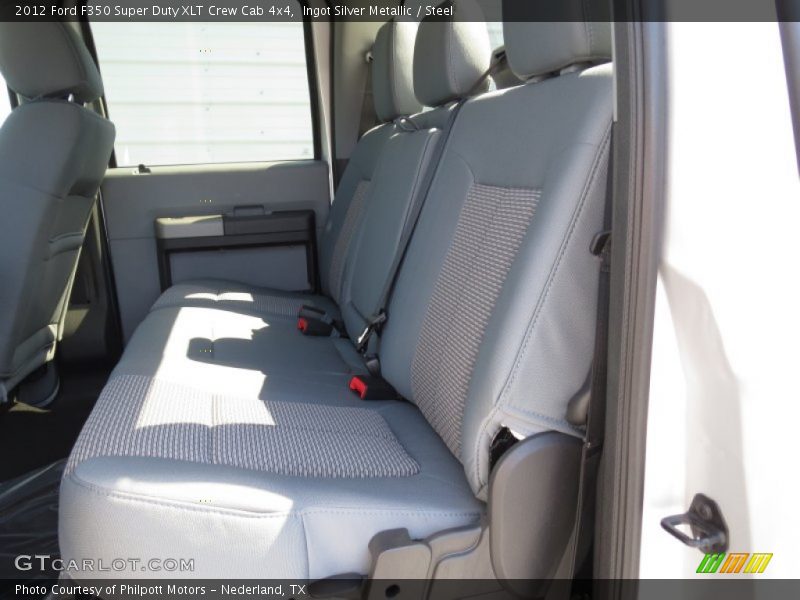Ingot Silver Metallic / Steel 2012 Ford F350 Super Duty XLT Crew Cab 4x4