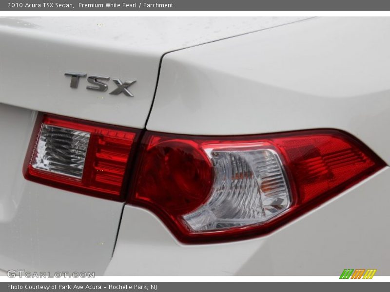 Premium White Pearl / Parchment 2010 Acura TSX Sedan