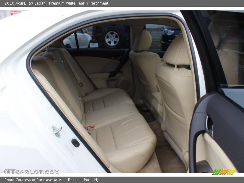 Premium White Pearl / Parchment 2010 Acura TSX Sedan