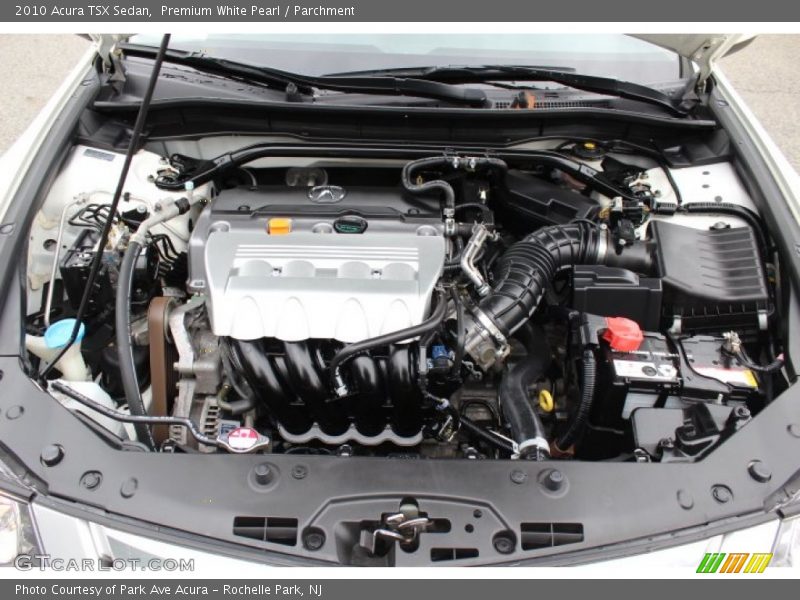 Premium White Pearl / Parchment 2010 Acura TSX Sedan