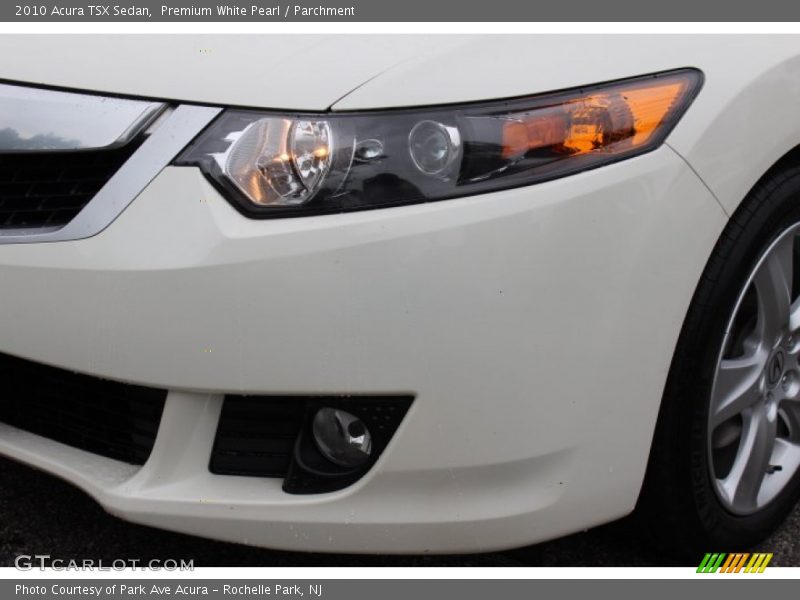 Premium White Pearl / Parchment 2010 Acura TSX Sedan