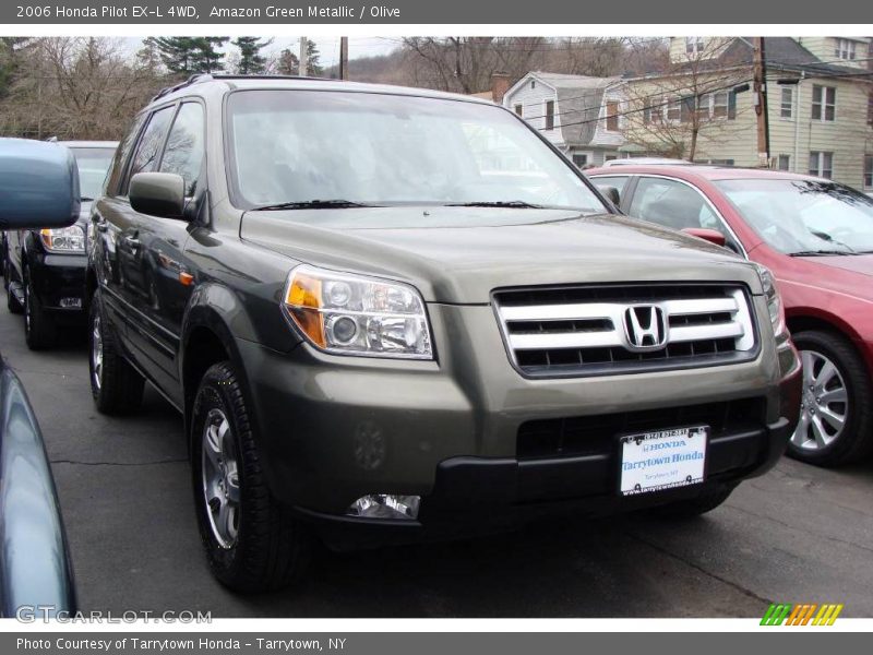 Amazon Green Metallic / Olive 2006 Honda Pilot EX-L 4WD