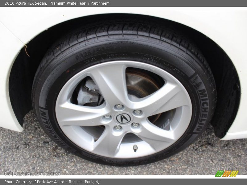 Premium White Pearl / Parchment 2010 Acura TSX Sedan