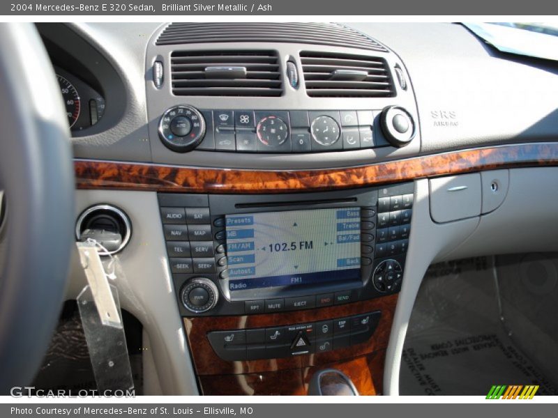 Brilliant Silver Metallic / Ash 2004 Mercedes-Benz E 320 Sedan