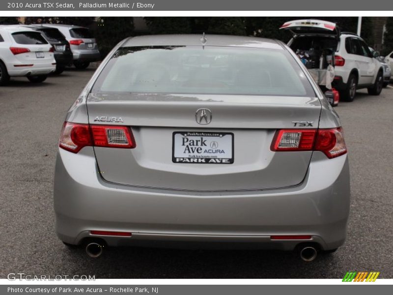 Palladium Metallic / Ebony 2010 Acura TSX Sedan
