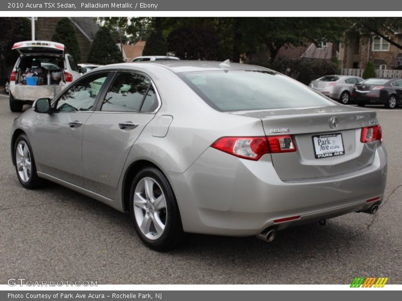 Palladium Metallic / Ebony 2010 Acura TSX Sedan