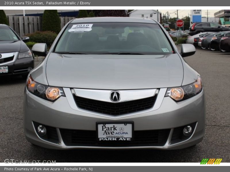 Palladium Metallic / Ebony 2010 Acura TSX Sedan