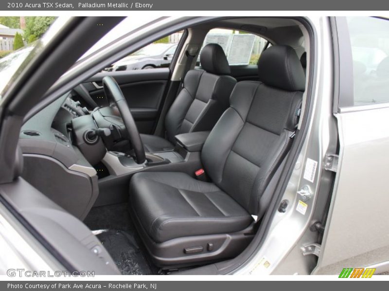 Palladium Metallic / Ebony 2010 Acura TSX Sedan