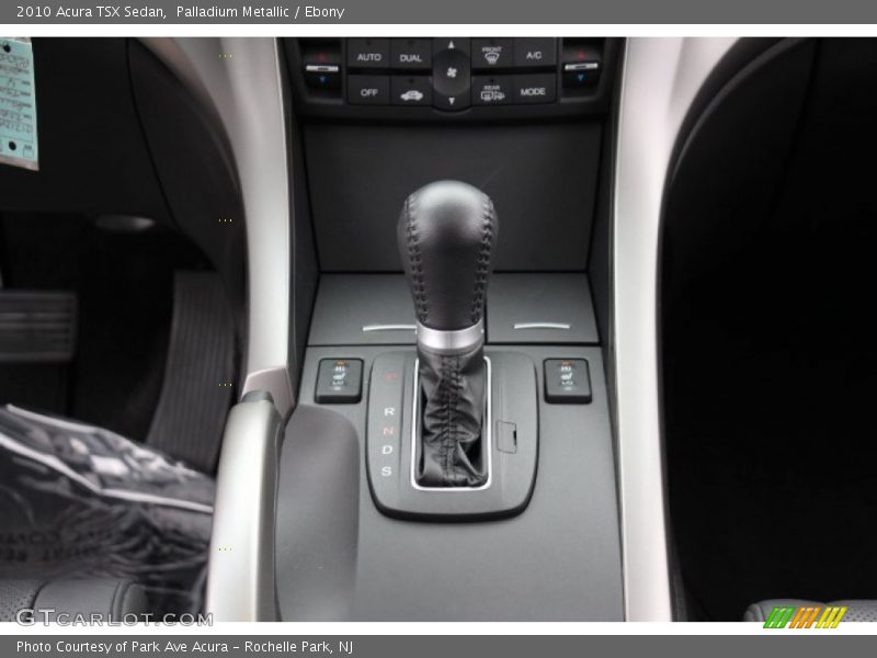 Palladium Metallic / Ebony 2010 Acura TSX Sedan
