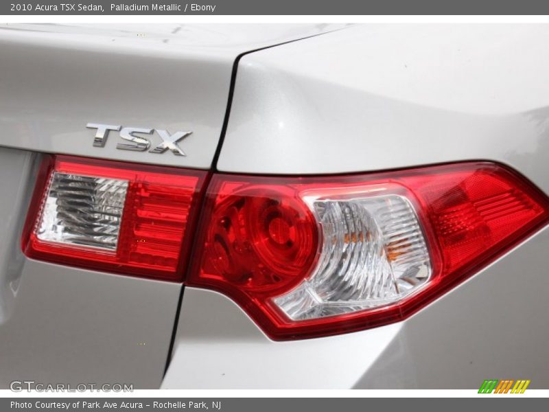 Palladium Metallic / Ebony 2010 Acura TSX Sedan