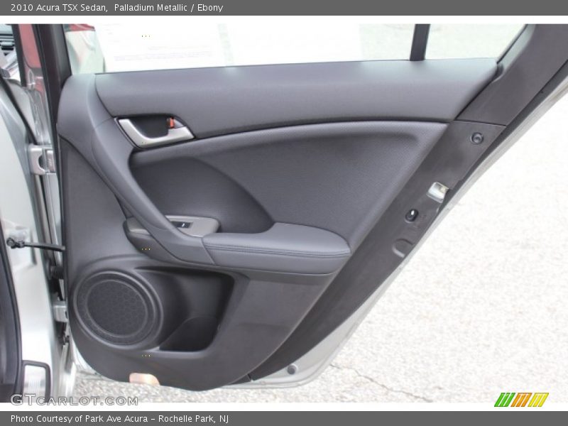 Palladium Metallic / Ebony 2010 Acura TSX Sedan