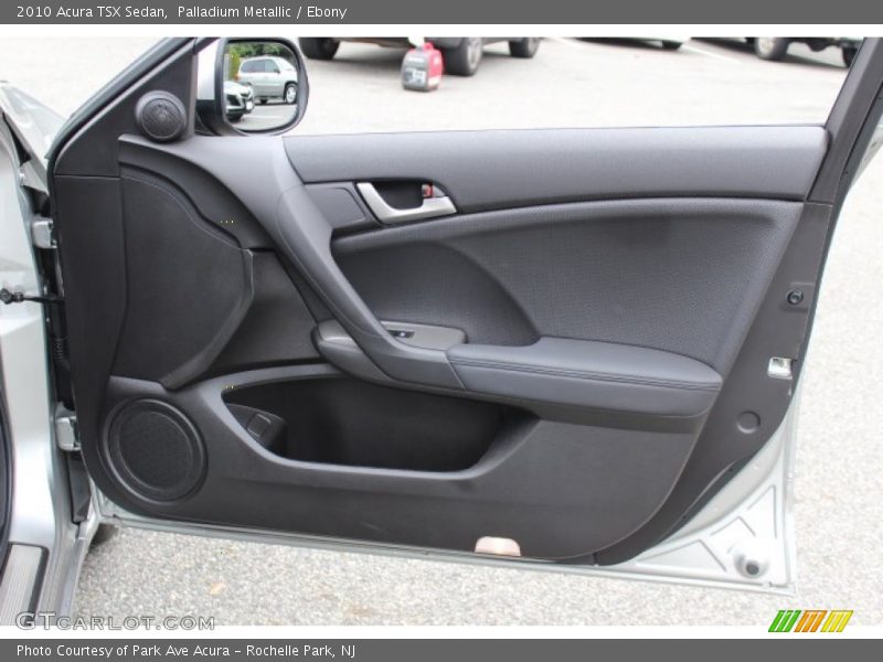 Palladium Metallic / Ebony 2010 Acura TSX Sedan