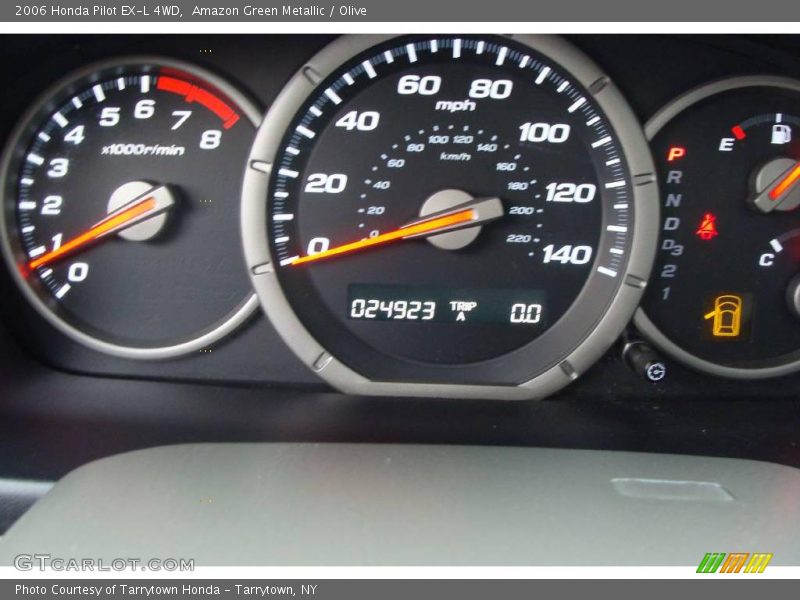 Amazon Green Metallic / Olive 2006 Honda Pilot EX-L 4WD
