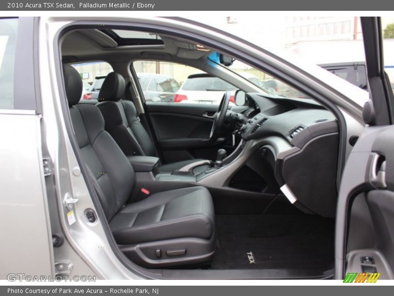 Palladium Metallic / Ebony 2010 Acura TSX Sedan