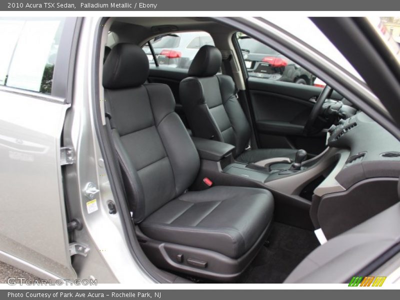 Palladium Metallic / Ebony 2010 Acura TSX Sedan