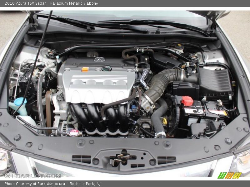 Palladium Metallic / Ebony 2010 Acura TSX Sedan