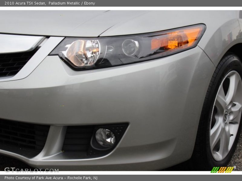 Palladium Metallic / Ebony 2010 Acura TSX Sedan
