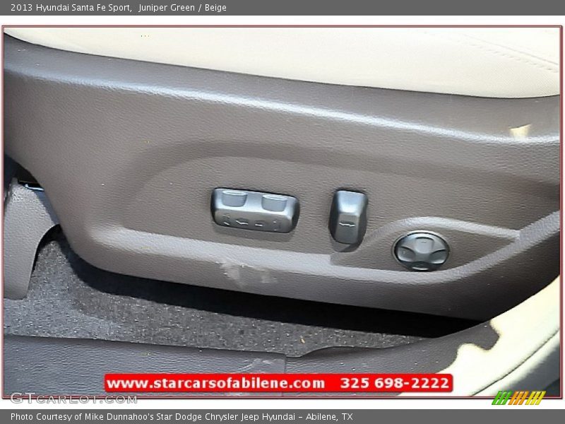 Juniper Green / Beige 2013 Hyundai Santa Fe Sport