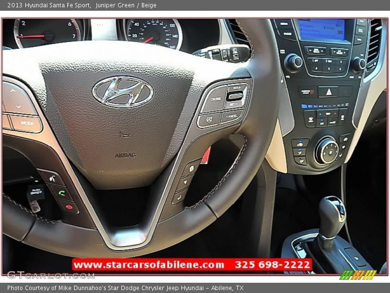 Juniper Green / Beige 2013 Hyundai Santa Fe Sport
