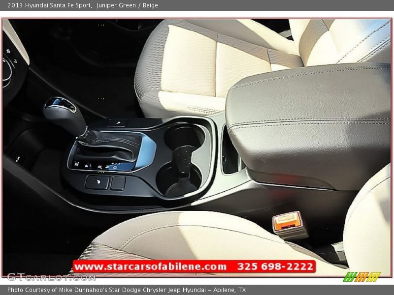 Juniper Green / Beige 2013 Hyundai Santa Fe Sport