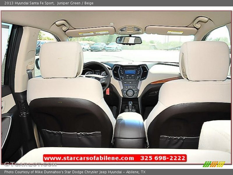 Juniper Green / Beige 2013 Hyundai Santa Fe Sport