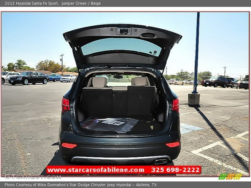 Juniper Green / Beige 2013 Hyundai Santa Fe Sport
