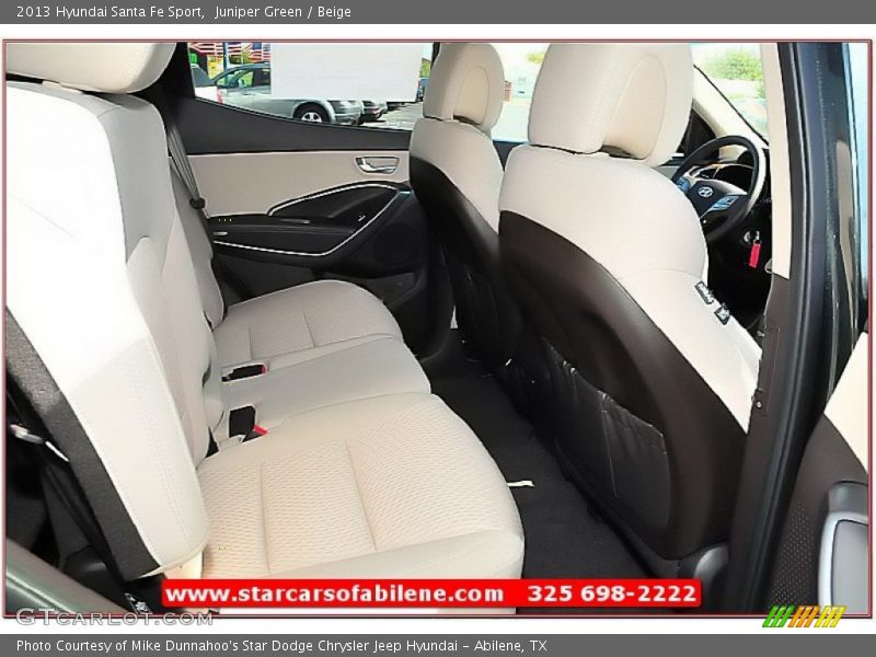 Juniper Green / Beige 2013 Hyundai Santa Fe Sport