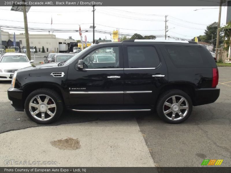 Black Raven / Ebony/Ebony 2007 Cadillac Escalade AWD