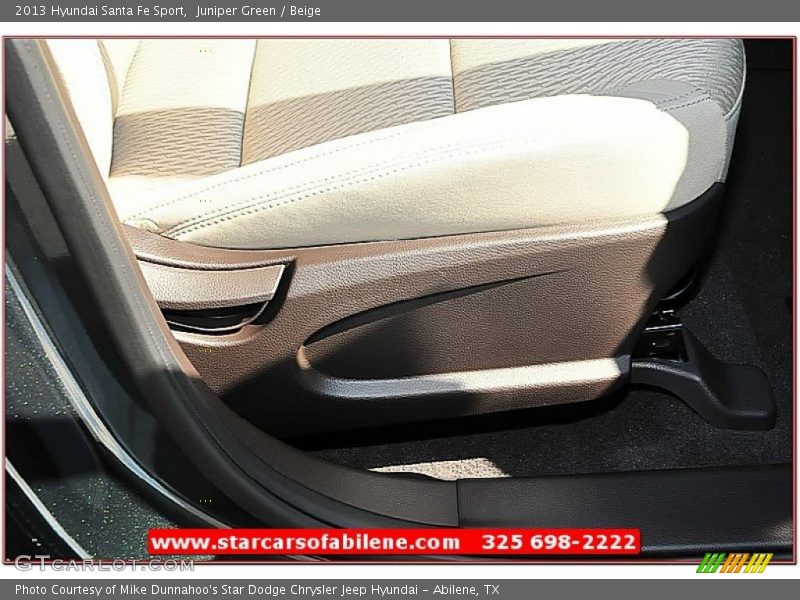 Juniper Green / Beige 2013 Hyundai Santa Fe Sport